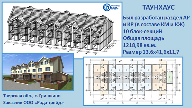 Проект ТАУНХАУС